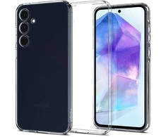 Spigen Liquid Crystal dėklas skirtas Samsung Galaxy A55 5G, spalva - Crystal Clear