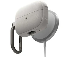 Samsung Galaxy Buds 3 / 3 Pro Ringke Onyx Magnetic MagSafe Warm dėklas ausinėms pilkos spalvos