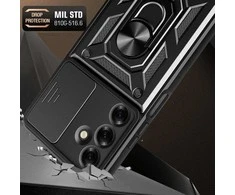 Tech-Protect CamShield Pro dėklas skirtas Samsung Galaxy M35 5G juodos spalvos