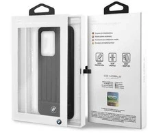 Samsung Galaxy S20 Ultra BMW dėklas Signature (BMHCS69POCBK) juodos spalvos