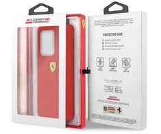 Samsung Galaxy S20 Ultra Ferrari dėklas silikoninis (FESSIHCS69RE) raudonos spalvos