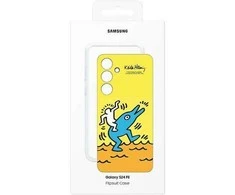 Samsung Galaxy S24 FE FlipSuit (EF-MS721CYEGWW) dėklas telefonui geltonos spalvos