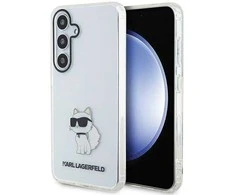 Samsung Galaxy S24 Plus Karl Lagerfeld dėklas IML Choupette (KLHCS24MHNCHTCT) skaidrus