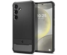 Samsung Galaxy S24 Spigen Rugged Armor Matte dėklas telefonui juodos spalvos