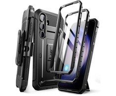 Samsung Galaxy S24 Supcase Unicorn Beetle Pro 2-set dėklas telefonui juodos spalvos