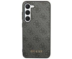 GUESS dėklas skirtas Samsung Galaxy S24 Ultra GUHCS24LG4GFGR (Classic logo) juodos spalvos
