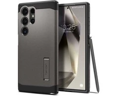 Spigen Tough Armor – dėklas skirtas Samsung Galaxy S24 Ultra Gunmetal