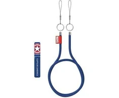 Dėklas 112803 Stovas Samsung GP-TOU021HIILW apsauginiam stovo dangteliui S22/S22+/S22 Ultra Marvel mėlynas