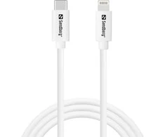 Sandberg USB-C AC 20W įkroviklis EU + Lightning 1M