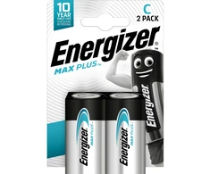 Šarminė baterija LR14 EP93 (C, EP93) 1.5V MAX plus Energizer 2vnt pakuotėje