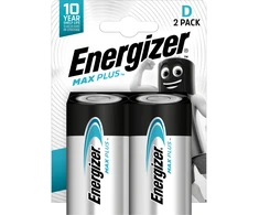 Šarminė baterija LR20 (D) EP95 1.5V 18000mAh MAX plus Energizer 2vnt įpakavime