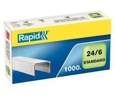Sąsagėlės Rapid Standart 24/6, 1000 vnt. varinės