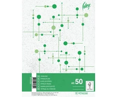 Sąsiuvinis College Circles, A5, 50 lapų, su spirale šone, linijomis