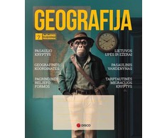 DISCO Sąsiuvinis pagalbininkas geografijai, 32 lapų, langeliais