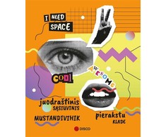 Disco products Sąsiuvinis- juodraštis, 32 lapų, linijomis ir langeliais