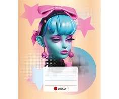 Sąsiuvinis linijomis Disco, A5, 32 lapų
