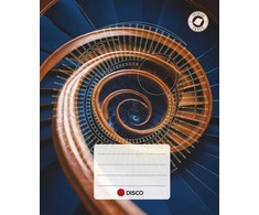 Sąsiuvinis Disco Premium School, 32 lapų, linijomis