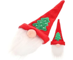 Saska Christmas kalėdinė dekoracija buteliams ir serviravimui