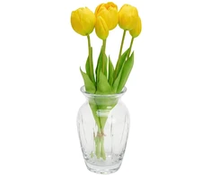 Saska Garden Geltonų tulpių puokštė 39 cm