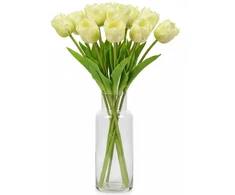 Saska Garden baltas tulpės dekoracija 38 cm