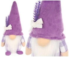 Saska Garden NYKŠTUKAS GNOMAS LAVANDA BOY 20CM PAVASARIO DEKORACIJA 1052519