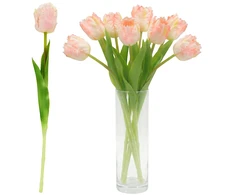 Saska Garden ROŽINĖ TULPĖ 38CM KAIP GYVA PAVASARINĖ DEKORACIJA 1075235