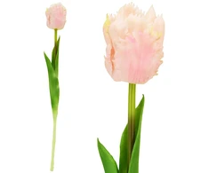 Saska Garden ROŽINĖ TULPĖ 38CM KAIP GYVA PAVASARINĖ DEKORACIJA 1075235