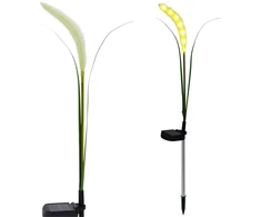 Saska Garden Saulės lempa žolė 6 LED 75 cm