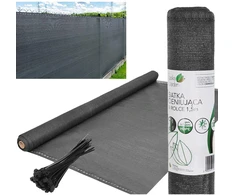 Saska Garden Tamsiai pilka šešėliavimo tinklas 1,5x50m