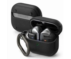 Sasung Galaxy Buds 3 / 3 PRO Ringke Onyx Magnetic MagSafe dėklas ausinėms juodos spalvos