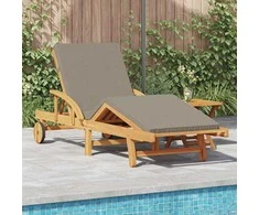 Saulės gultas 2 pcs Tortora 200 x 67 x 84 cm