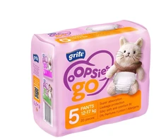 Saus. keln. Grite OOPSIES go, 5 12-17kg, 20vnt.