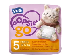 Saus. keln. Grite OOPSIES go, 5 12-17kg, 20vnt.