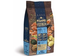 Sausas Maistas šunims Polaris Dog Adult All lašiša &amp; kalakutiena GF su lašiša ir kalakutiena, 12 kg, 1 vnt.