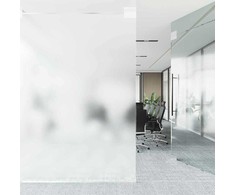 Savaime prisiklijuojanti langų plėvelė Frosted Balta PVC
