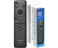 SAVIO RC-27 Universalus/pakaitinis nuotolinio valdymo pultas SAMSUNG televizoriui – SMART TV