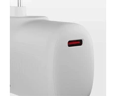 SBS EcoPower 5000 mAh 10W išorinė baterija su integruotu USB-C prievadu - Baltas