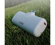 SBS EcoPower 5000 mAh 10W išorinė baterija su integruotu USB-C prievadu – pilka
