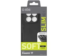SBS Instinct dėklas skirtas Xiaomi 17 – juodos spalvos