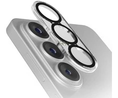 SBS rear camera protective glass skirtas Samsung Galaxy S26 – with juodas frame