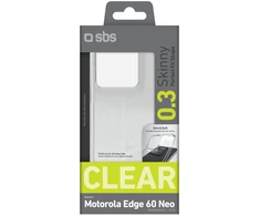 SBS Skinny dėklas skirtas Motorola Edge 60 Neo – skaidrus