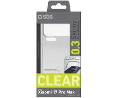 SBS Skinny dėklas skirtas Xiaomi 17 Pro Max – skaidrus