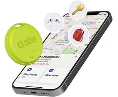 SBS Track My Circle Locator Compatible with Apple Find My – Žalias