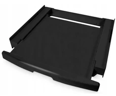 Scanpart Skalbimo mašina and dryer stacking kit with drawer and strap, juodas