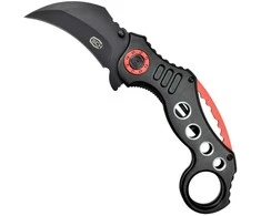 SC3 SCK Steel Claw Knives Karambit K29 juodas-red