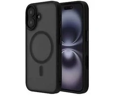 ScreenArmor MagAir Case Apsauginis MagSafe Dėklas Apple iPhone 16 juodos spalvos
