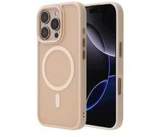 ScreenArmor MagAir Case Apsauginis MagSafe Dėklas Apple iPhone 16 Pro dykumos spalvos tita