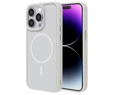 ScreenArmor MagAir Dėklas iPhone 15 Pro Max, baltas