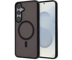 ScreenArmor MagAir Case Apsauginis MagSafe Dėklas Samsung Galaxy S25 Plus juodos spalvos