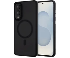 ScreenArmor MagAir Case Apsauginis MagSafe Dėklas Samsung Galaxy S25 Edge juodos spalvos